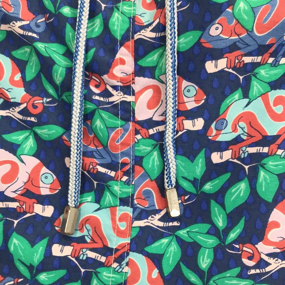 Peter Millar Seaside Collection Iguana Swim Shorts Size L - Picture 3 of 9